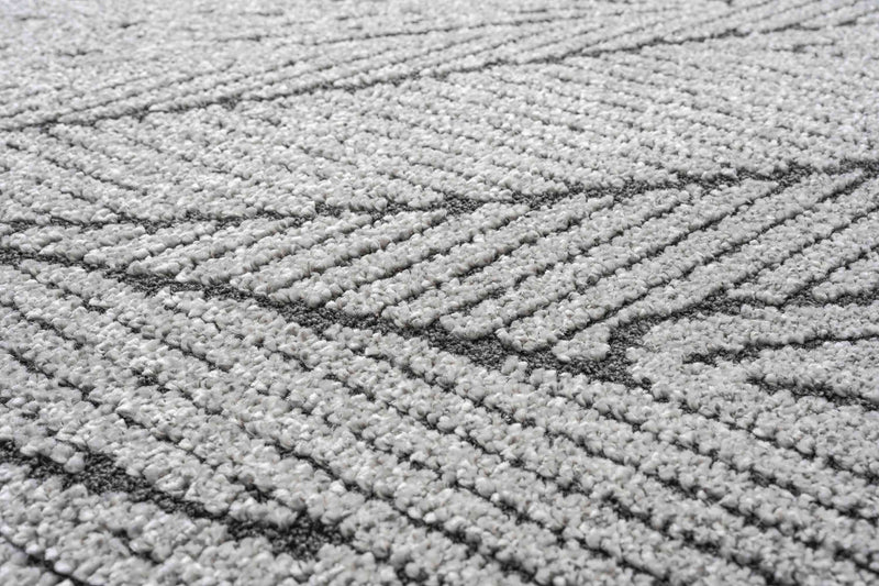 Geo Rug Feathers