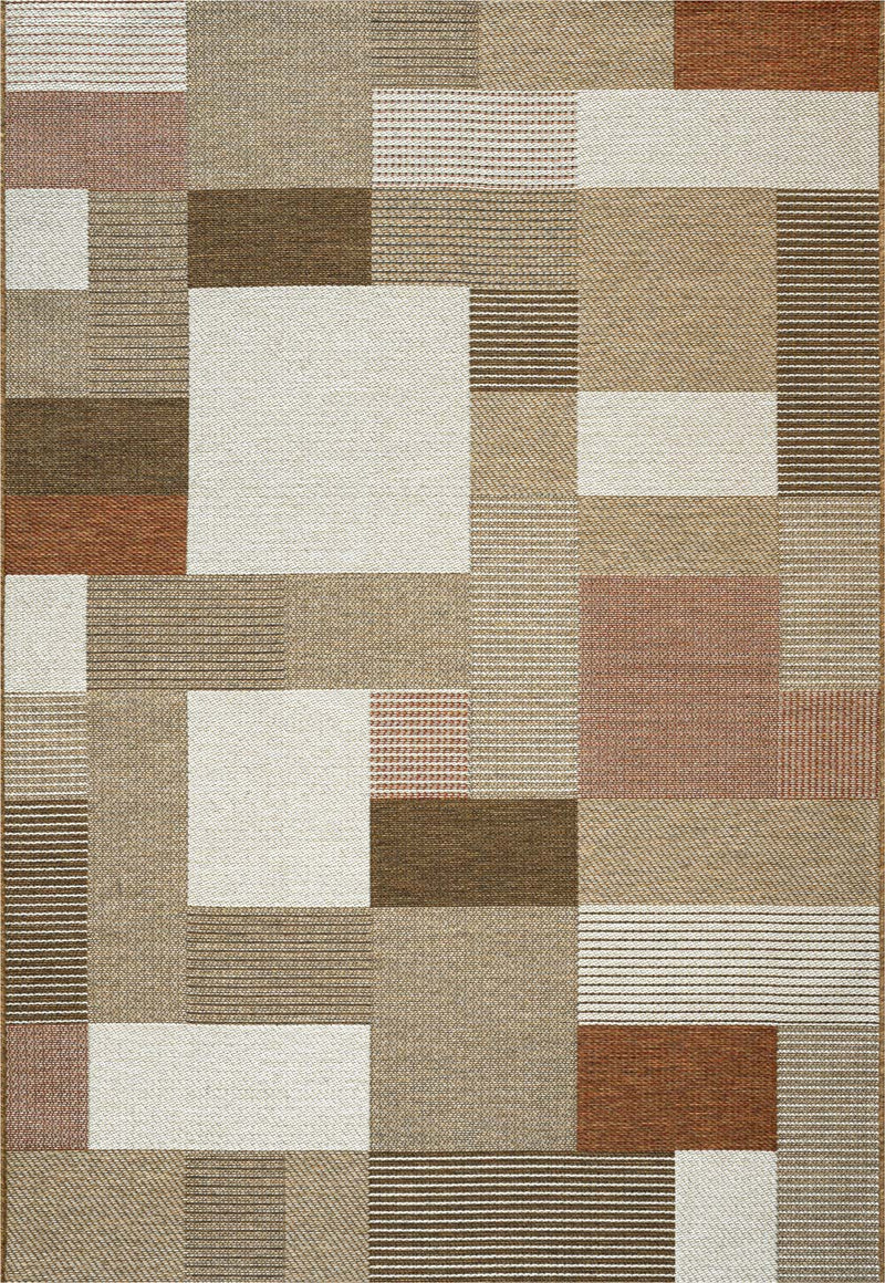Brighton Beige Mosaic Rug