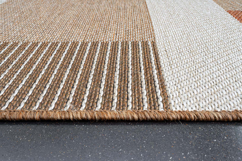 Brighton Beige Mosaic Rug