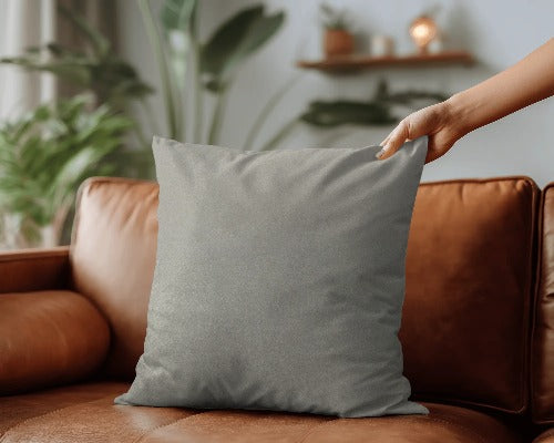 Aquavelvet Fog Scatter Cushion