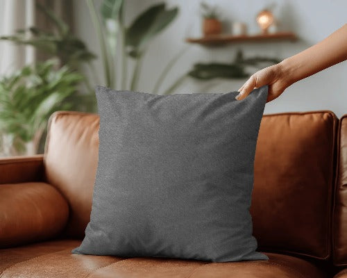Aquavelvet Graphite Scatter Cushion