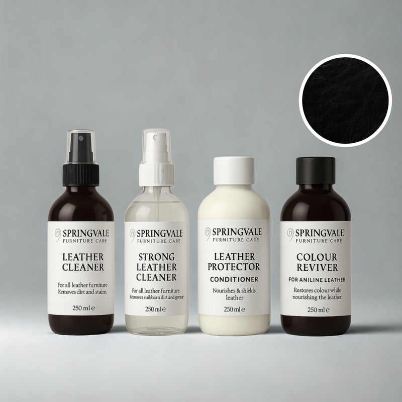 Luxury Leather Cleaning Products Bundle for Aniline Leathers