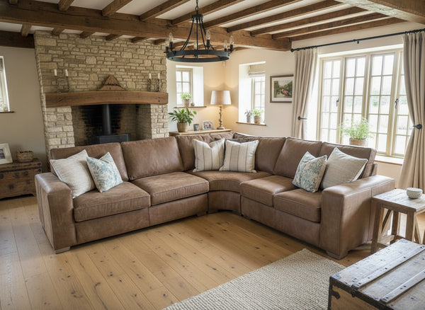 In Store Cuba Wide Arm Corner Unit