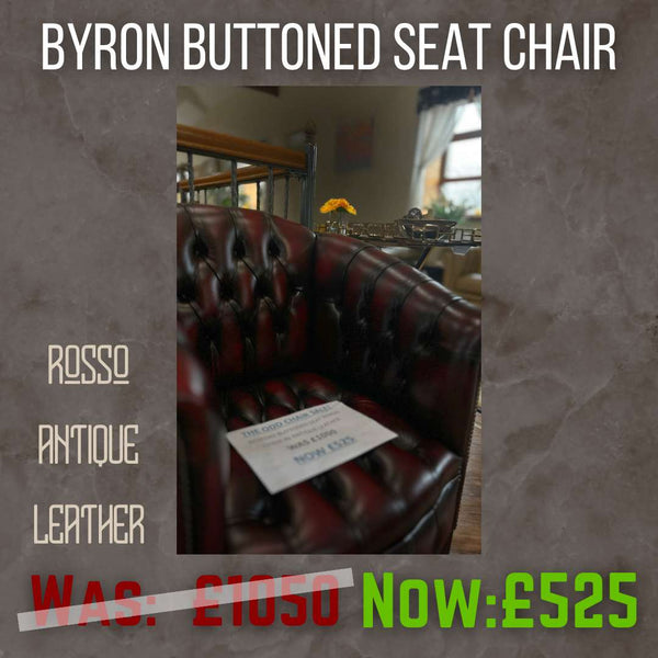 Byron Buttoned Seat Chair OCS