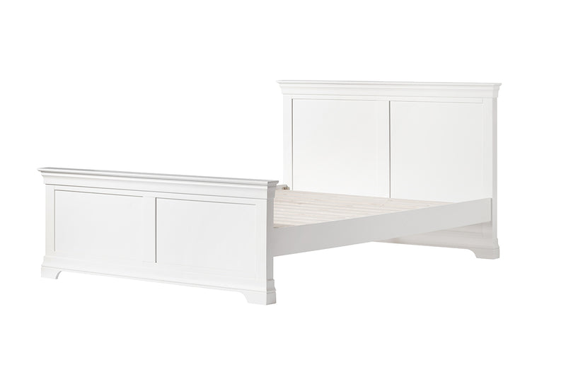 SVL White Double Bed