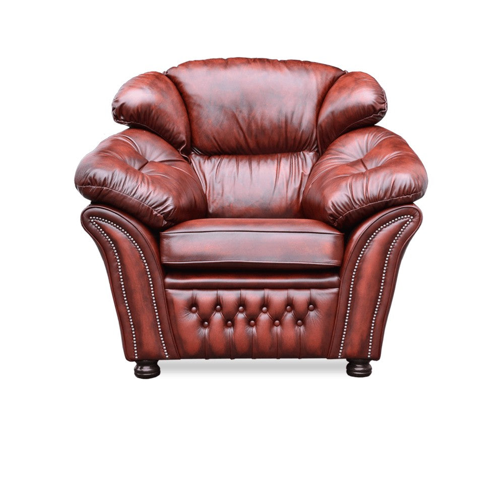 Charlotte Chesterfield Armchair, Custom Builder | Springvale Furniture ...