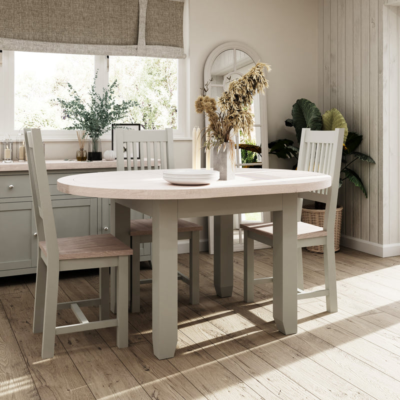 SVL Misty Round Extending Dining Table