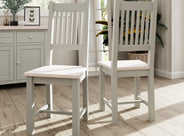 SVL Misty Dining Chair With Slatted Back