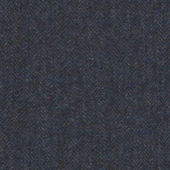 Fabric, Herringbone wool fabric, Oxford blue