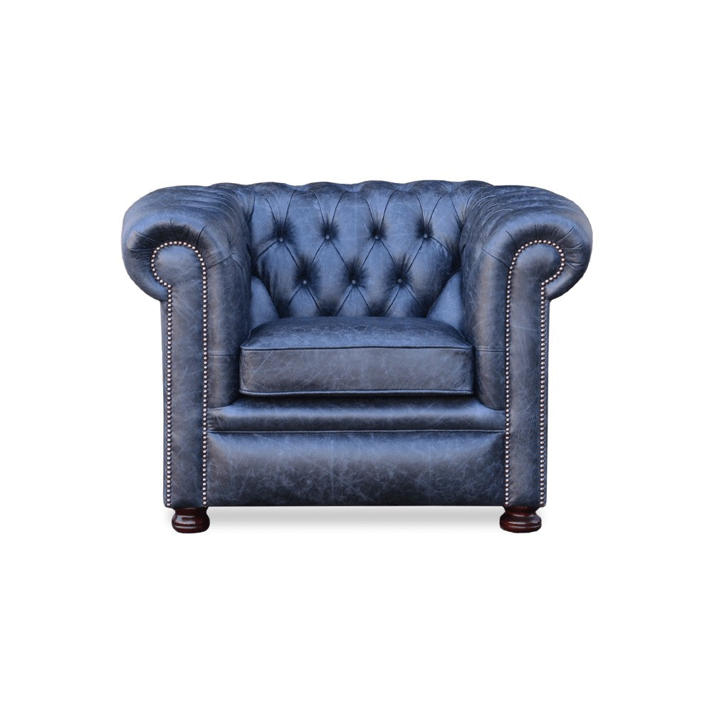 Rossendale Chesterfield Armchair, Custom Builder Springvale Furniture