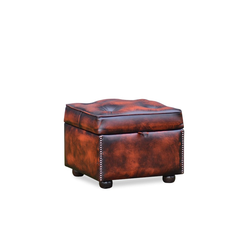 Slipper Box Square Chesterfield Slipper Box, Custom Builder | Springvale Furniture ...