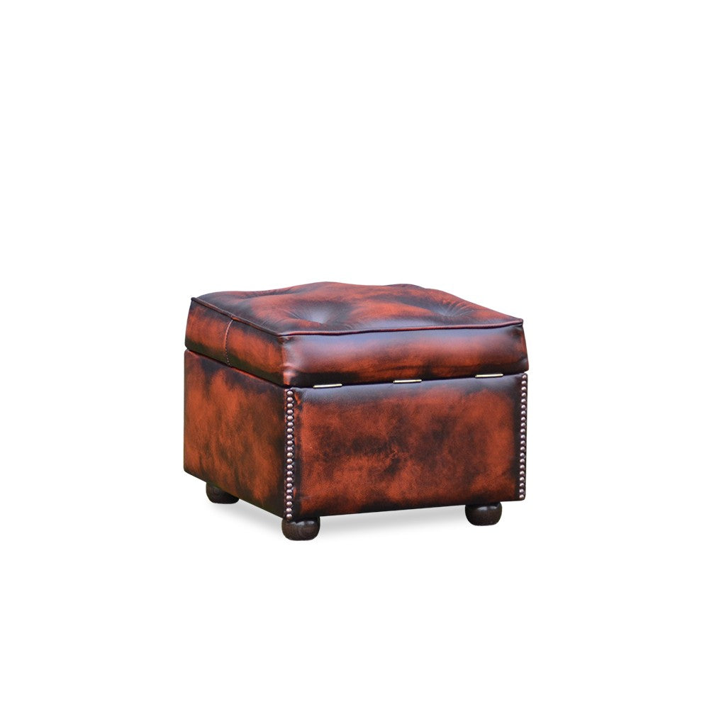 Slipper Box Square Chesterfield Slipper Box, Custom Builder | Springvale Furniture ...